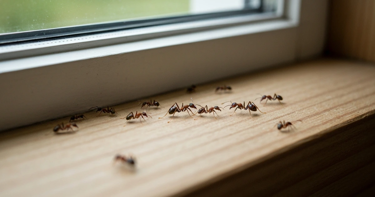 Eintrittspunkte an Fensterrahmen und Türschwellen identifizieren und mit Silikon abdichten