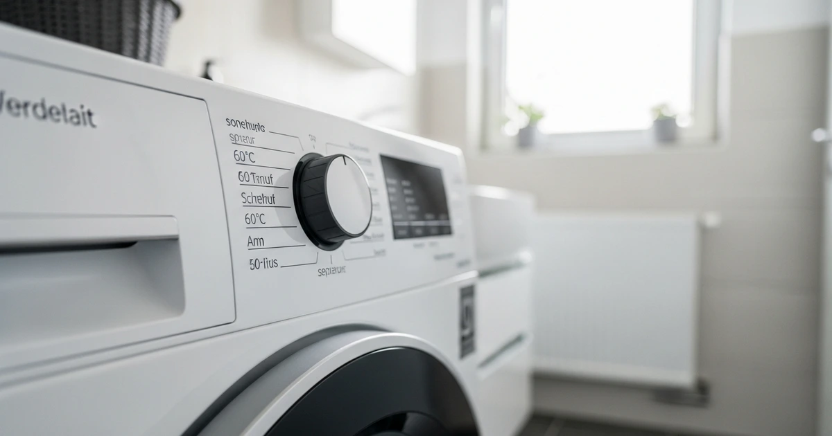 Waschmaschine mit 60-Grad-Programm – Textilien bei Bettwanzenbefall waschen