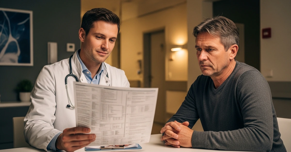 Arzt erklärt neurologische Symptome – Bornavirus-Enzephalitis Diagnose im Krankenhaus