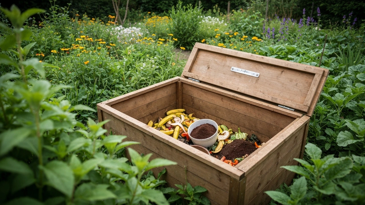 Offener Komposthaufen im Garten – Schädlinge erkennen und fernhalten