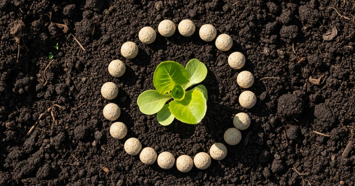 Eisenphosphat-Pellets als igel-sichere Alternative zu Metaldehyd im Beet