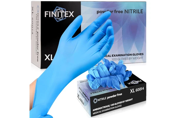 Nitril Einweghandschuhe – puderfrei, 100 Stück
